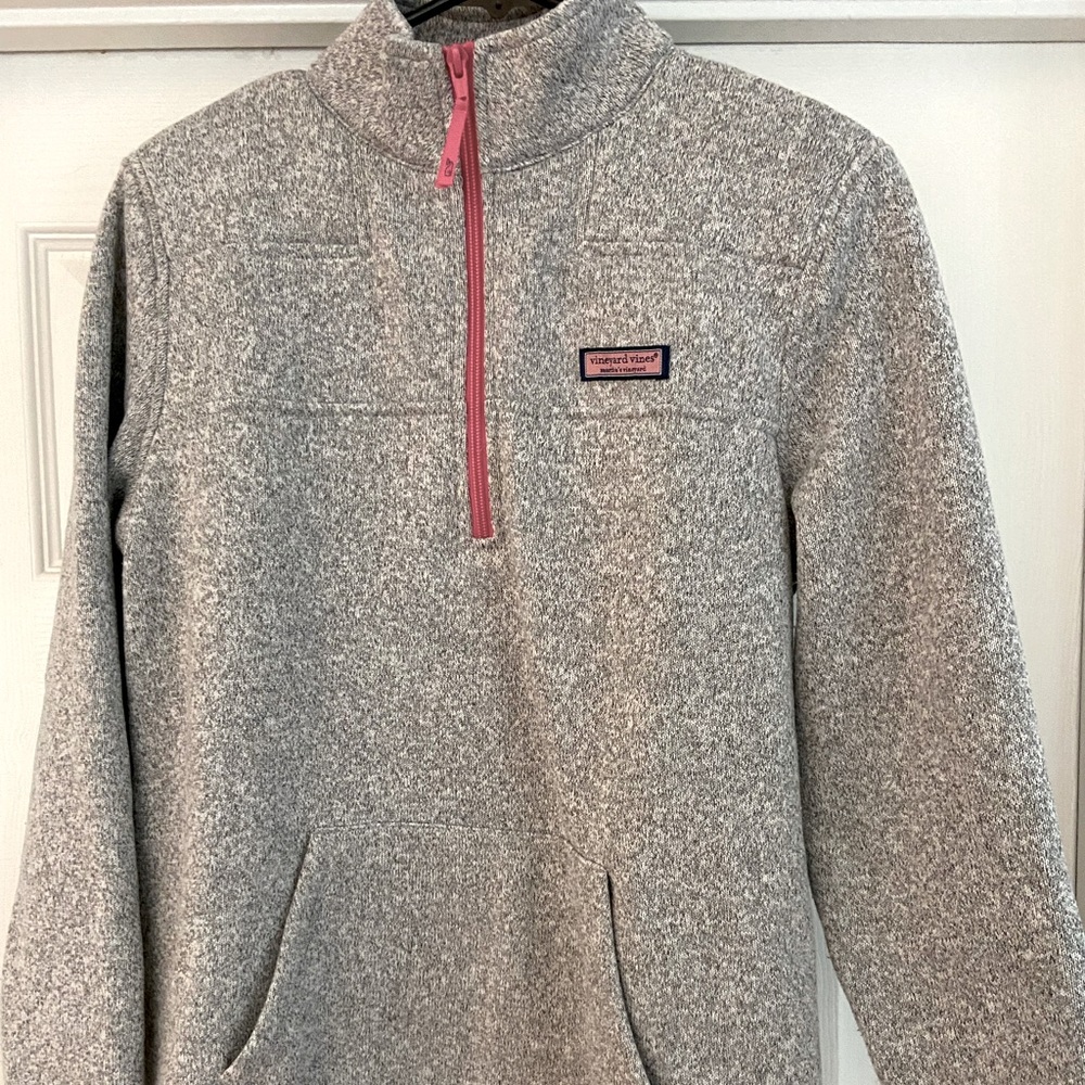Women’s Vineyard Vines Sweater Fleece Shep Shirt. Size Small